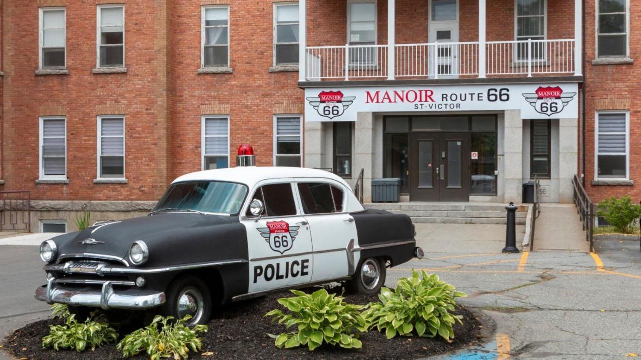 Hotel Historique Et Manoir Route 66 Saint-Victor ภายนอก รูปภาพ