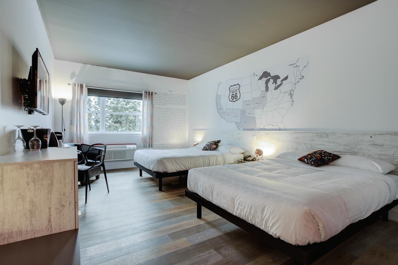 Hotel Historique Et Manoir Route 66 Saint-Victor ภายนอก รูปภาพ